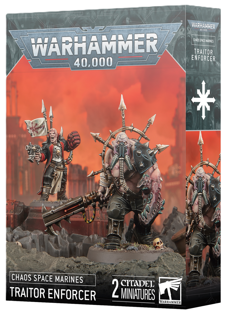 Games Workshop CHAOS SPACE MARINES: TRAITOR ENFORCER