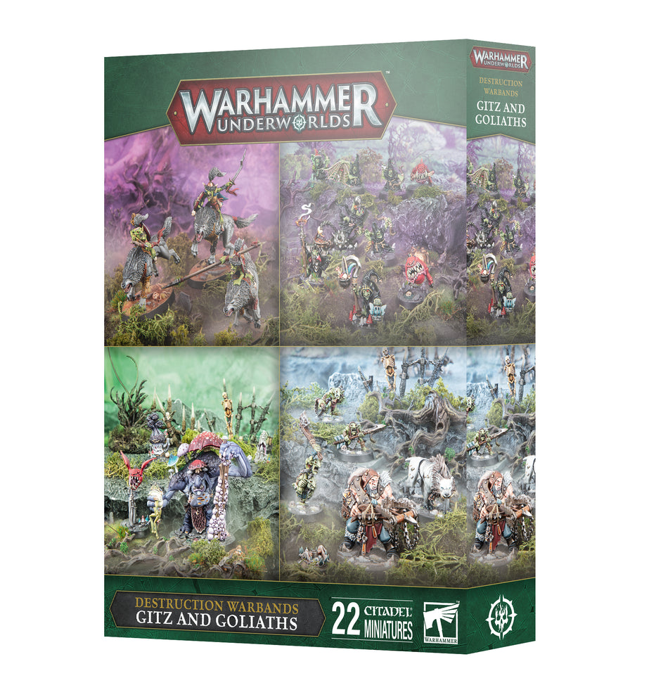 Games Workshop Destruction Warbands: Gitz and Goliaths