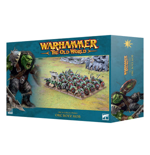 Games Workshop Warhammer The Old World: Orc&Goblin Tribes: Orc Boyz Mob