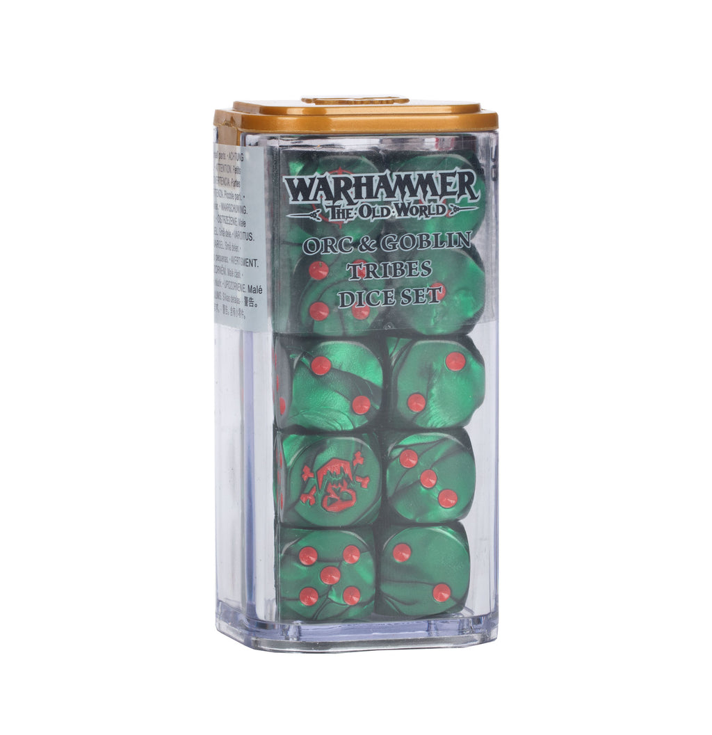 Games Workshop Warhammer The Old World: Orc & Goblin Tribes Dice Pack