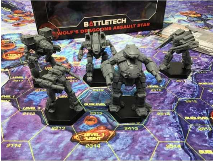 BattleTech: Wolf's Dragoons Assault Star