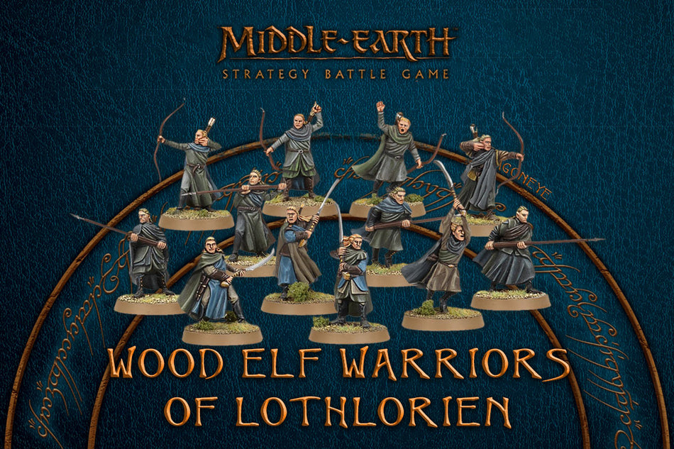 Games Workshop Lothlórien™ Wood Elf Warriors