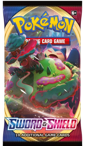 POKEMON Booster Pack (10 Cards) - Sword and Shield