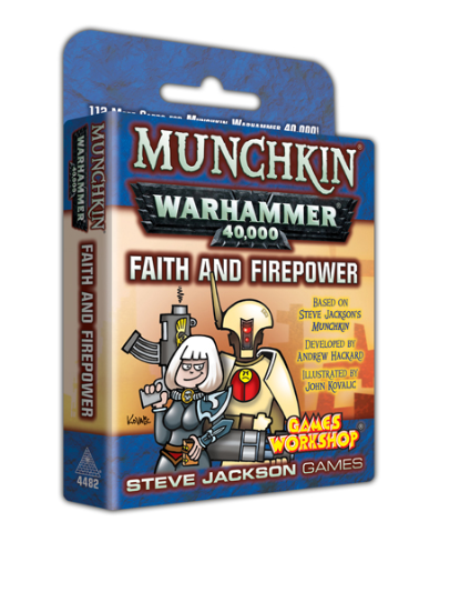 MUNCHKIN WARHAMMER 40000: FAITH AND FIREPOWER