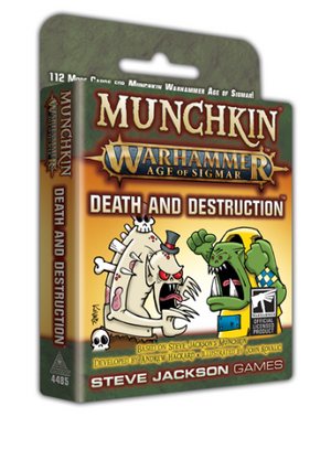 MUNCHKIN WARHAMMER AGE OF SIGMAR: DEATH AND DESTRUCTION