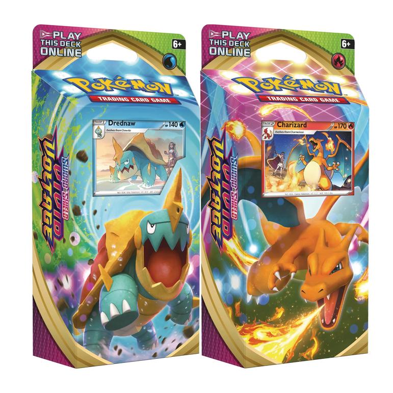 Pokemon Tcg: Sword & Shield 4 Vivid Voltage Theme Deck - Charizard + Drednaw Deck