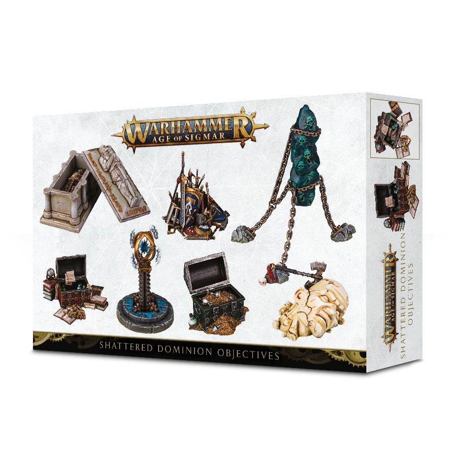 Games Workshop Warhammer Age Of Sigmar  Shattered Dominion Objectives