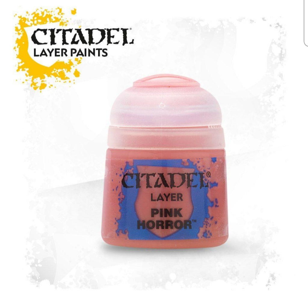 Citadel Pink horror layer paint