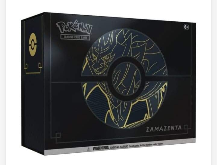 Pokemon Tcg: Sword & Shield Elite Trainer Box Plus Zamazenta