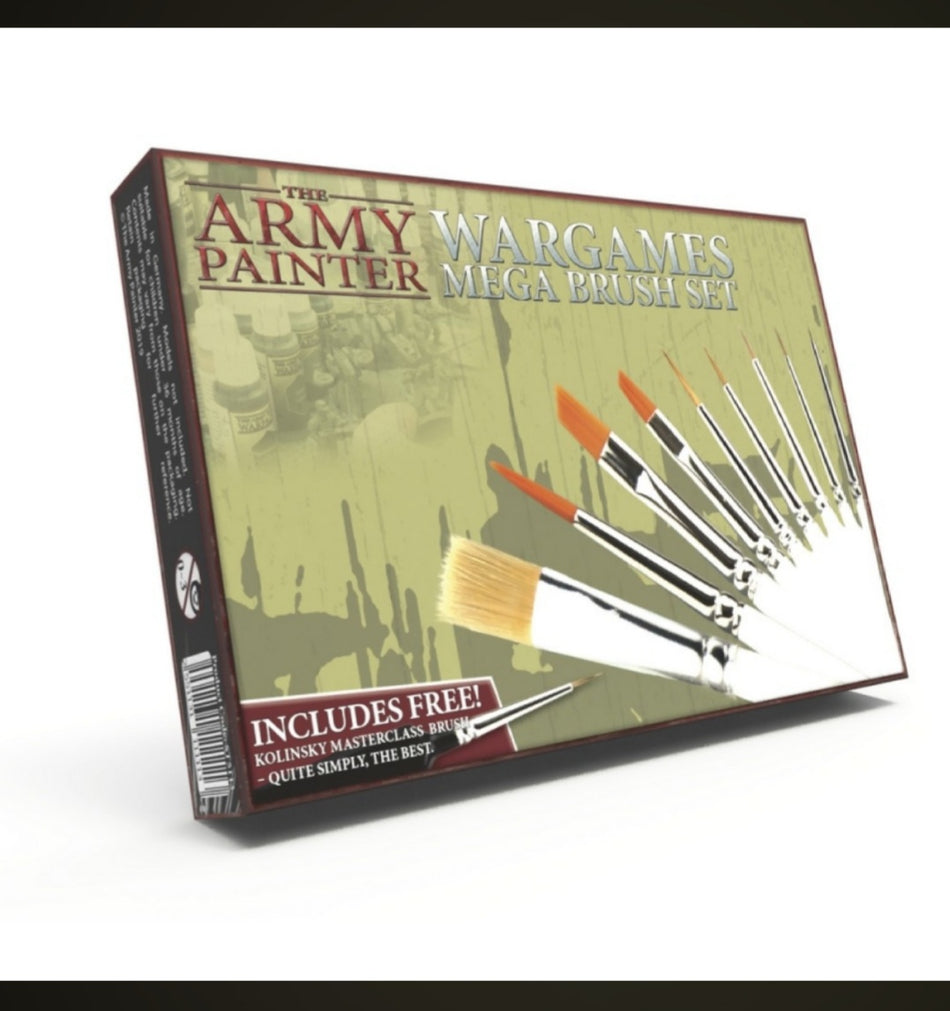 The Army Painter Wargames Mega Brushset