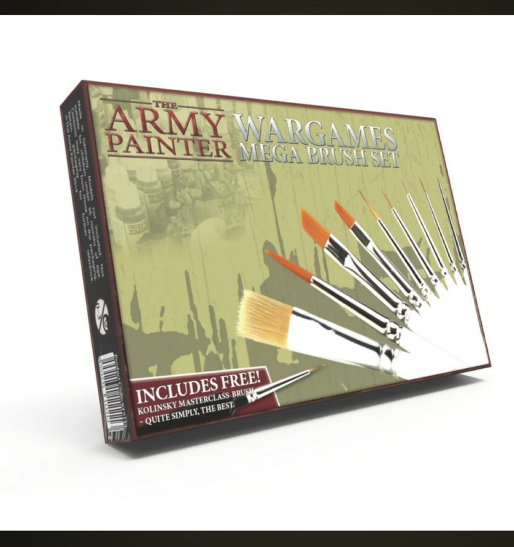 The Army Painter Wargames mega brushset