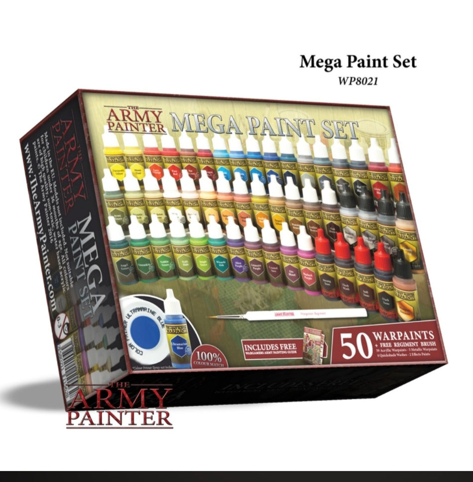 The Army Painter Warpaints Mega Paint Set
Iii