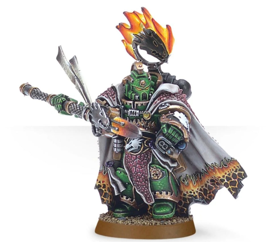 Games Workshop Salamanders Captain Vulkan He'Stan