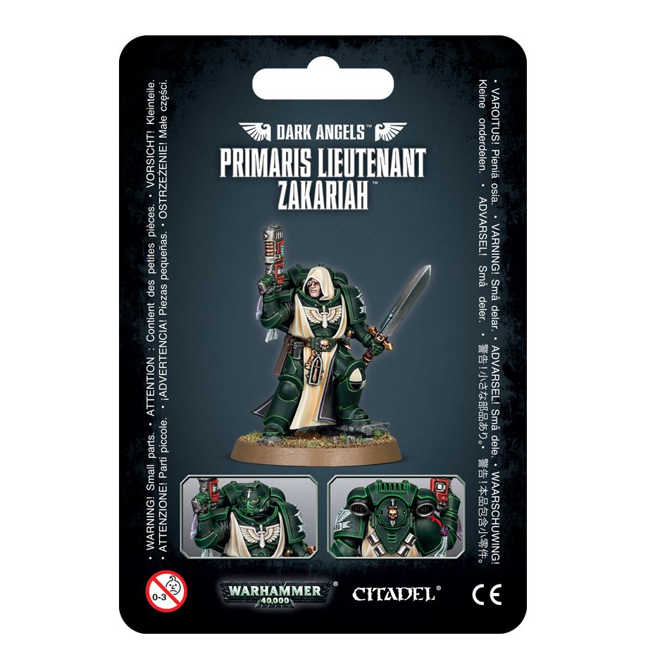 Games Workshop Dark Angels Primaris Lieutenant Zakariah