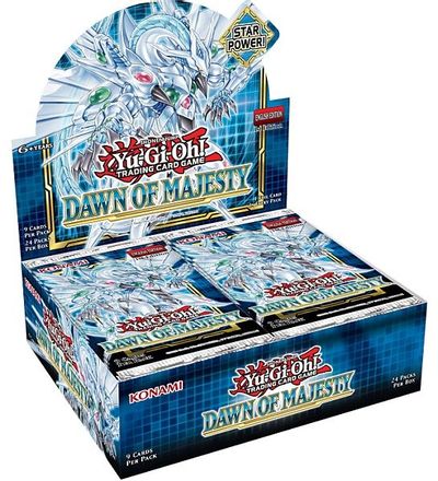 Yu-Gi-Oh! Dawn Of Majesty Booster Box Battleground Gaming UK Yu-Gi-Oh! Dawn Of Majesty Booster Box Battleground Gaming UK