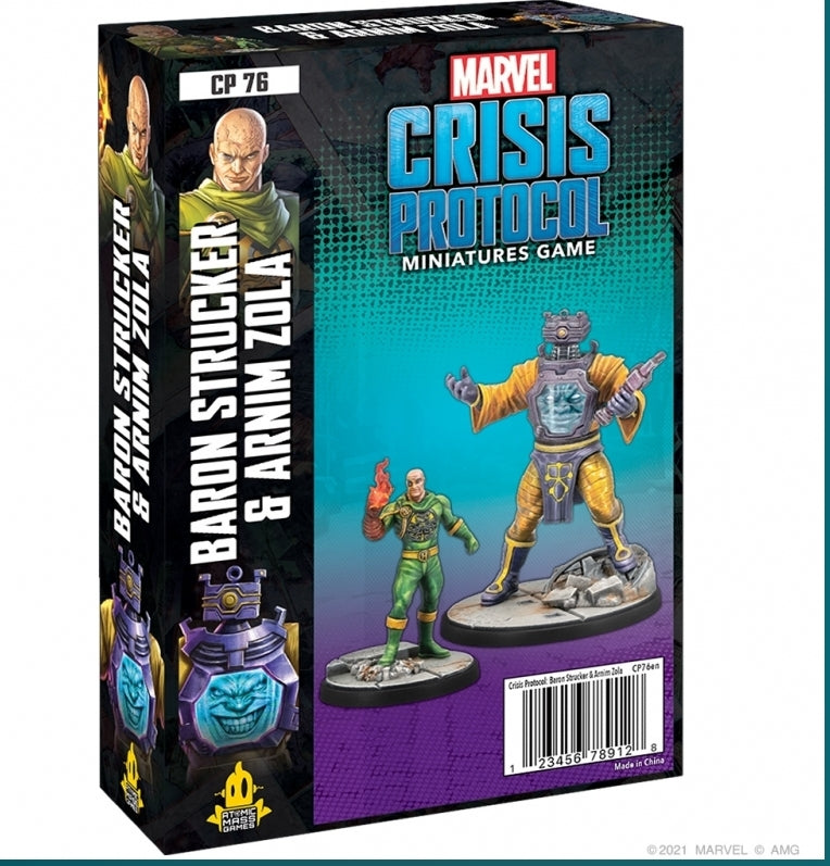 Marvel Crisis Protocol: Baron Strucker And Arnim Zola: Marvel Crisis Protocol