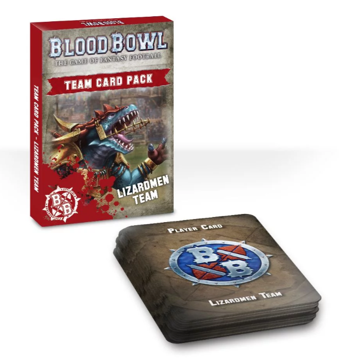 Games Workshop Team Card Pack: Lizardmen Team