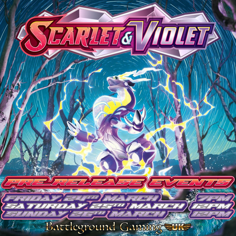 Pokémon Tcg: Scarlet & Violet Pre-Release Sunday Weekend Event 26Th Of March
