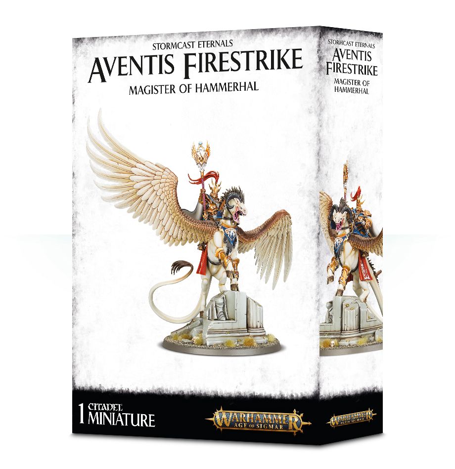 Games Workshop Stormcast Eternals Lord Arcanum On Tauralon/Aventis Firestrike