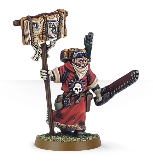 Games Workshop Missionary with Chainsword