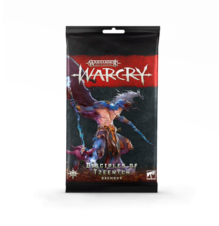 Games Workshop  Warcry: Disciples of Tzeentch Card Pack