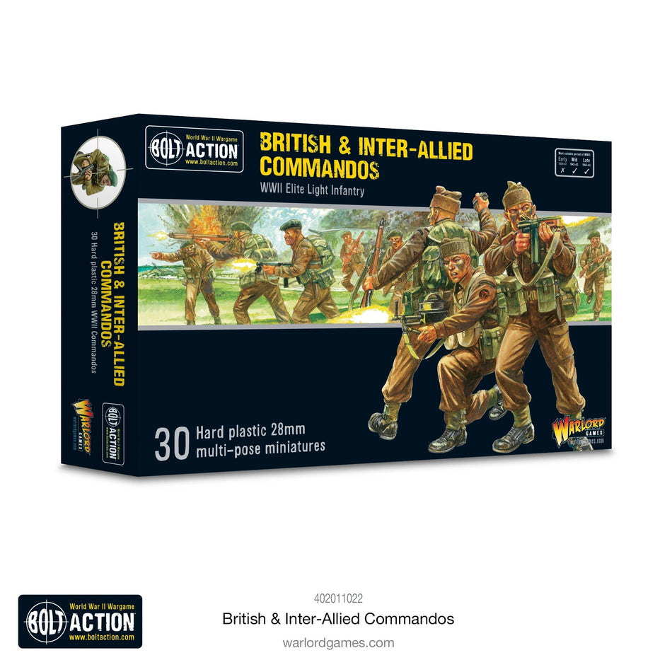 Bolt Action: British & Inter-Allied Commandos