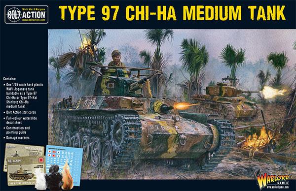 Bolt Action:Type 97 Chi-Ha Japanese tank