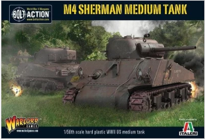 Bolt Action M4 Sherman Medium Tank (Plastic)