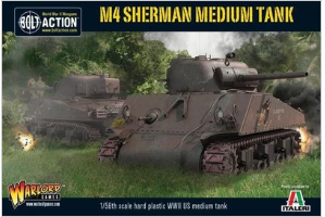 Bolt Action M4 Sherman medium tank (plastic)