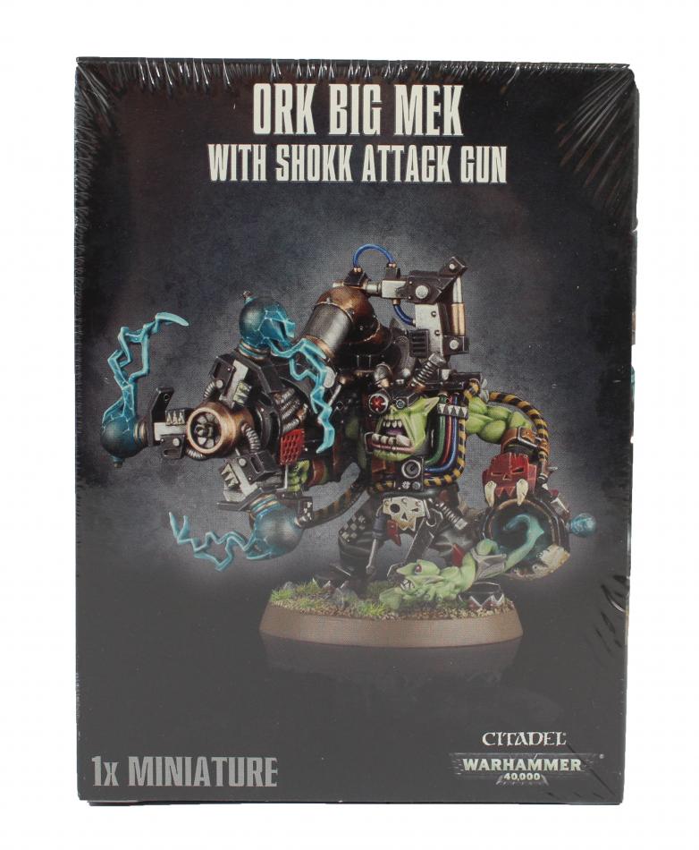 Games Workshop Ork Big Mek With Shokk Attack Gun