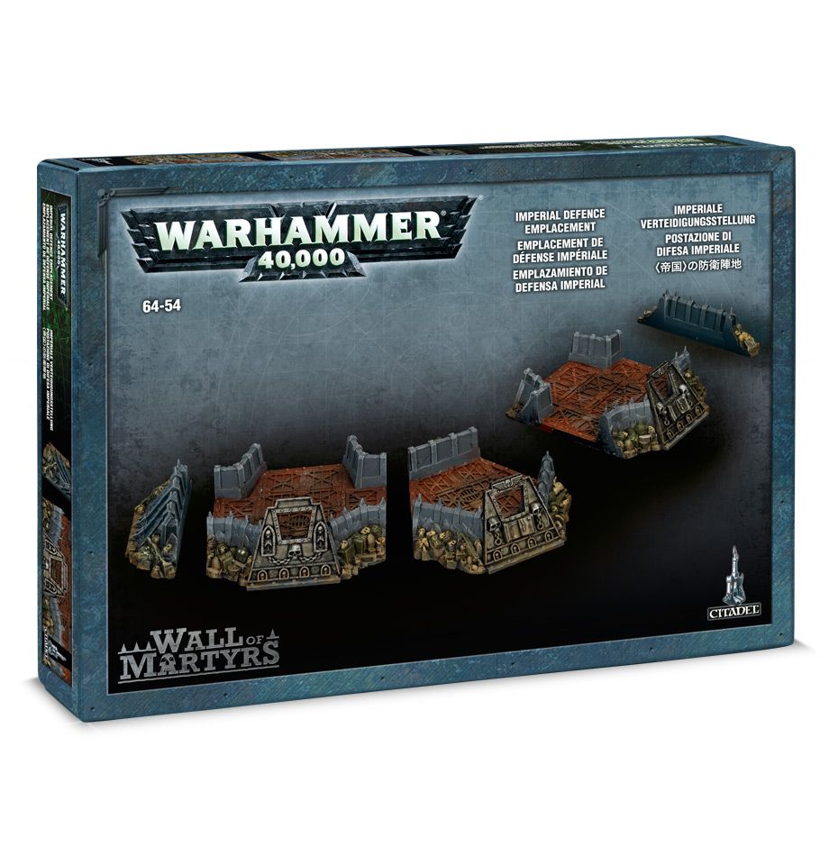 Games Workshop Wall of Martyrs - Imperial Defence Emplacement