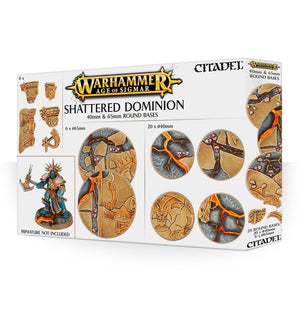 Citadel Shattered Dominion 40& 65Mm Round Bases