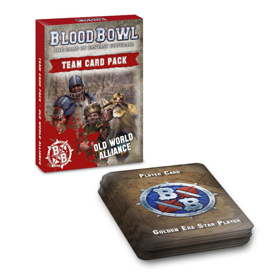 Games Workshop Blood Bowl Old World Alliance Team Card Pack