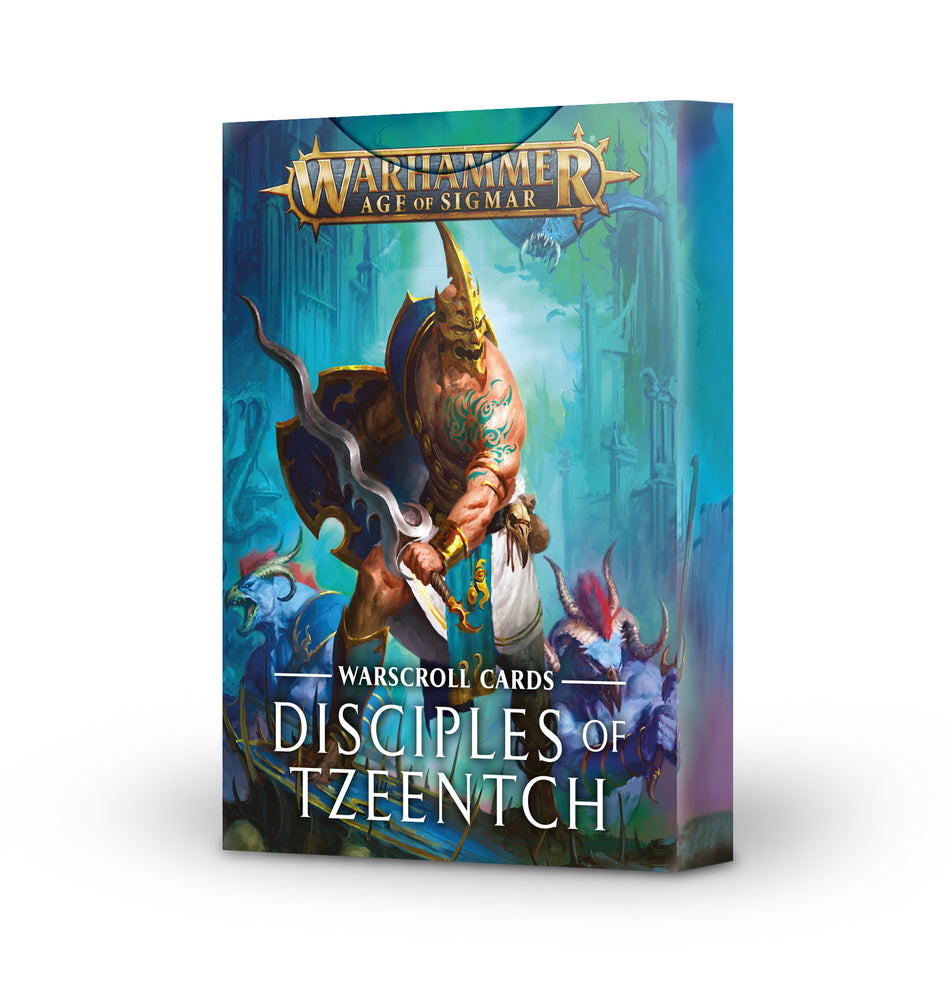 Games Workshop Warscroll Cards: Disciples Of Tzeentch