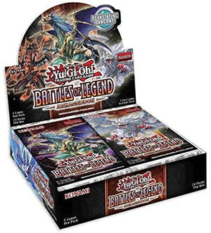 YU-GI-OH! Booster BOX (24 packs) - 1st Ed : Battles of Legend Armageddon