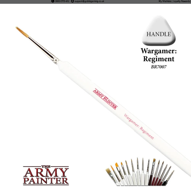 The Army Painter Regiment Brush