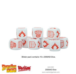 Warlord Games 2000 AD Dice