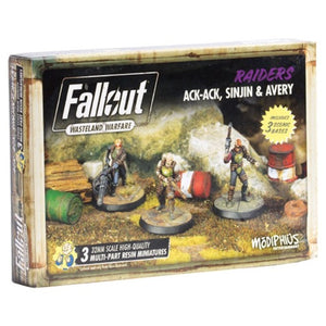 Fallout Wasteland Warfare: Ack Ack, Sinjin & Avery