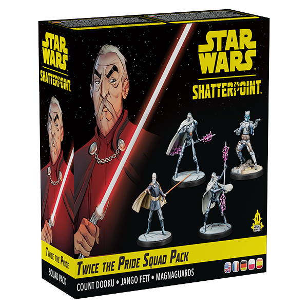 Star Wars Shatterpoint: Twice The Pride (Count Dooku Squad Pack)