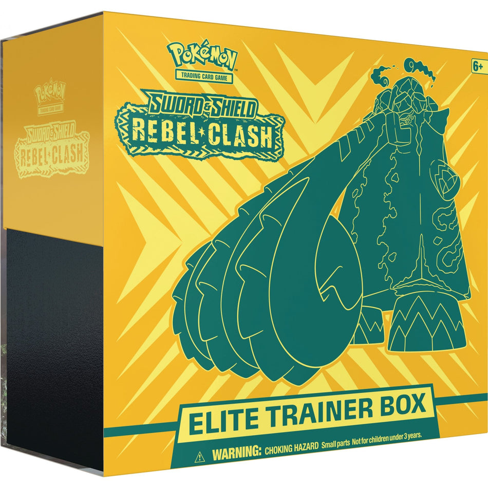 Pokemon Elite Trainer Box - Sword And Shield Rebel Clash