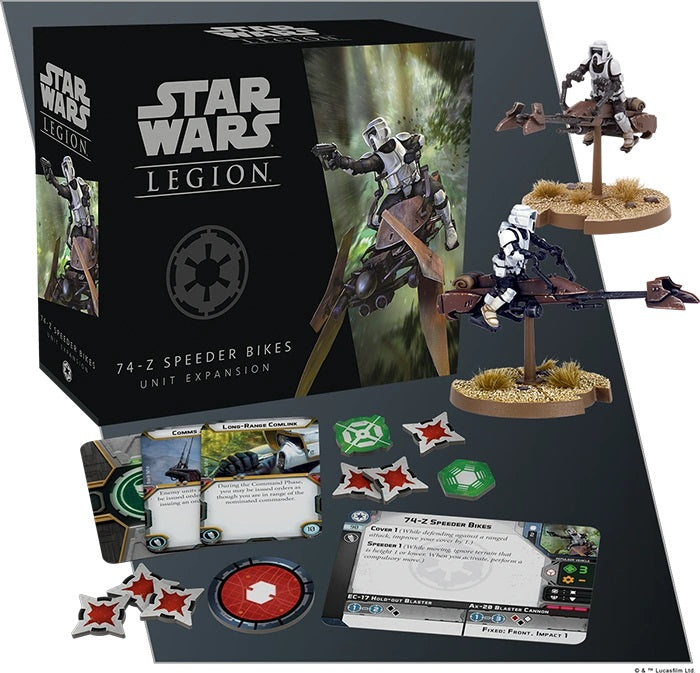 Star Wars: Legion - 74-Z Speeder Bikes Unit Expansion