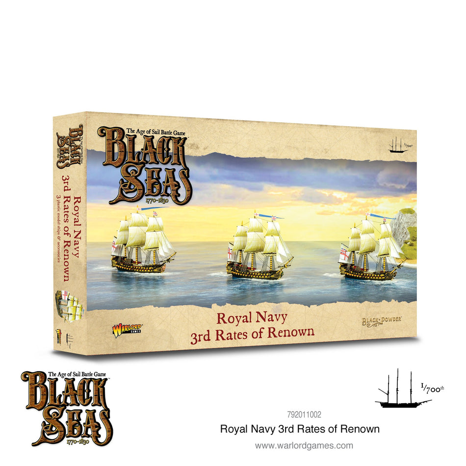 Black Seas: Royal Navy 3Rd Rates Of Renown