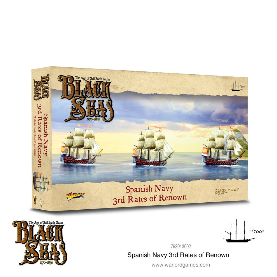 Black Seas: Spanish Navy 3Rd Rates Of Renown