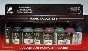 Vallejo Game Colour - Washes Set