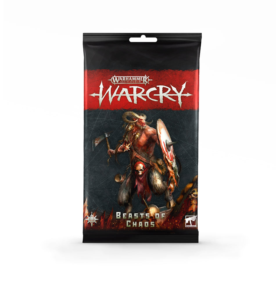 Games Workshop Warcry: Beasts Of Chaos Card Pack