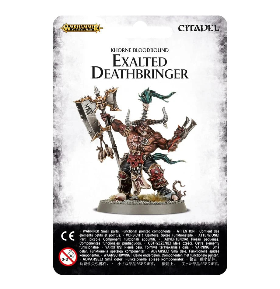 Games Workshop Exalted Deathbringer With Ruinous Axe