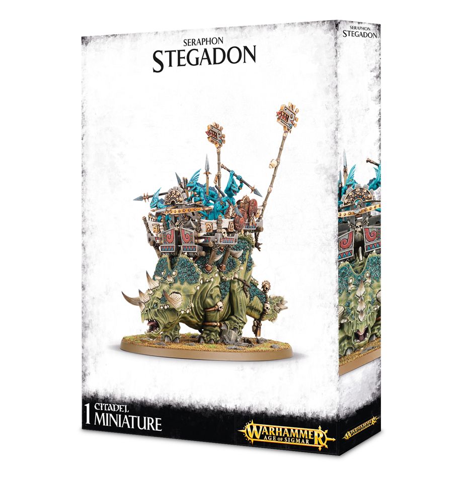 Games Workshop Stegadon/Chief / Engine Of The Gods