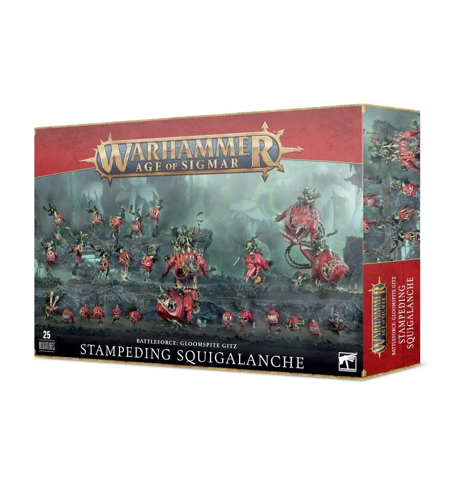 Battleforce: Gloomspite Gitz – Stampeding Squigalanche