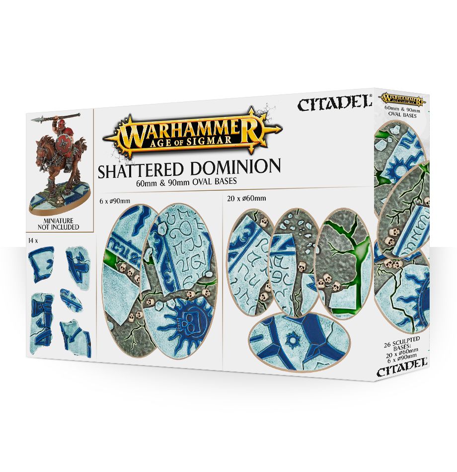 Citadel Shattered Dominion 60 & 90Mm Oval Bases