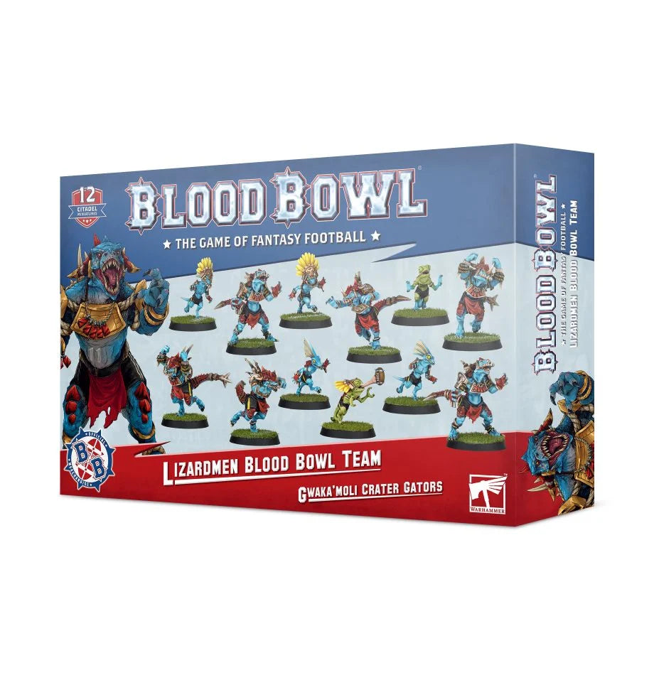 Games Workshop Gwaka'Moli Crater Gators - Lizardmen Blood Bowl Team